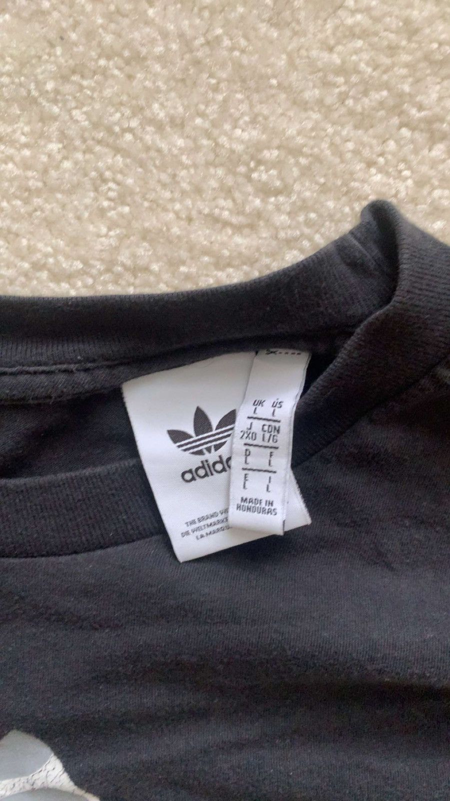 Adidas Adidas Vintage Logo Tee Size US L / EU 52-54 / 3 - 3 Thumbnail