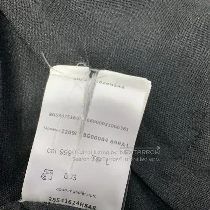 Moncler Moncler x FRGMT Letter Logo Casual Jacket. Size US L / EU 52-54 / 3 - 3 Thumbnail