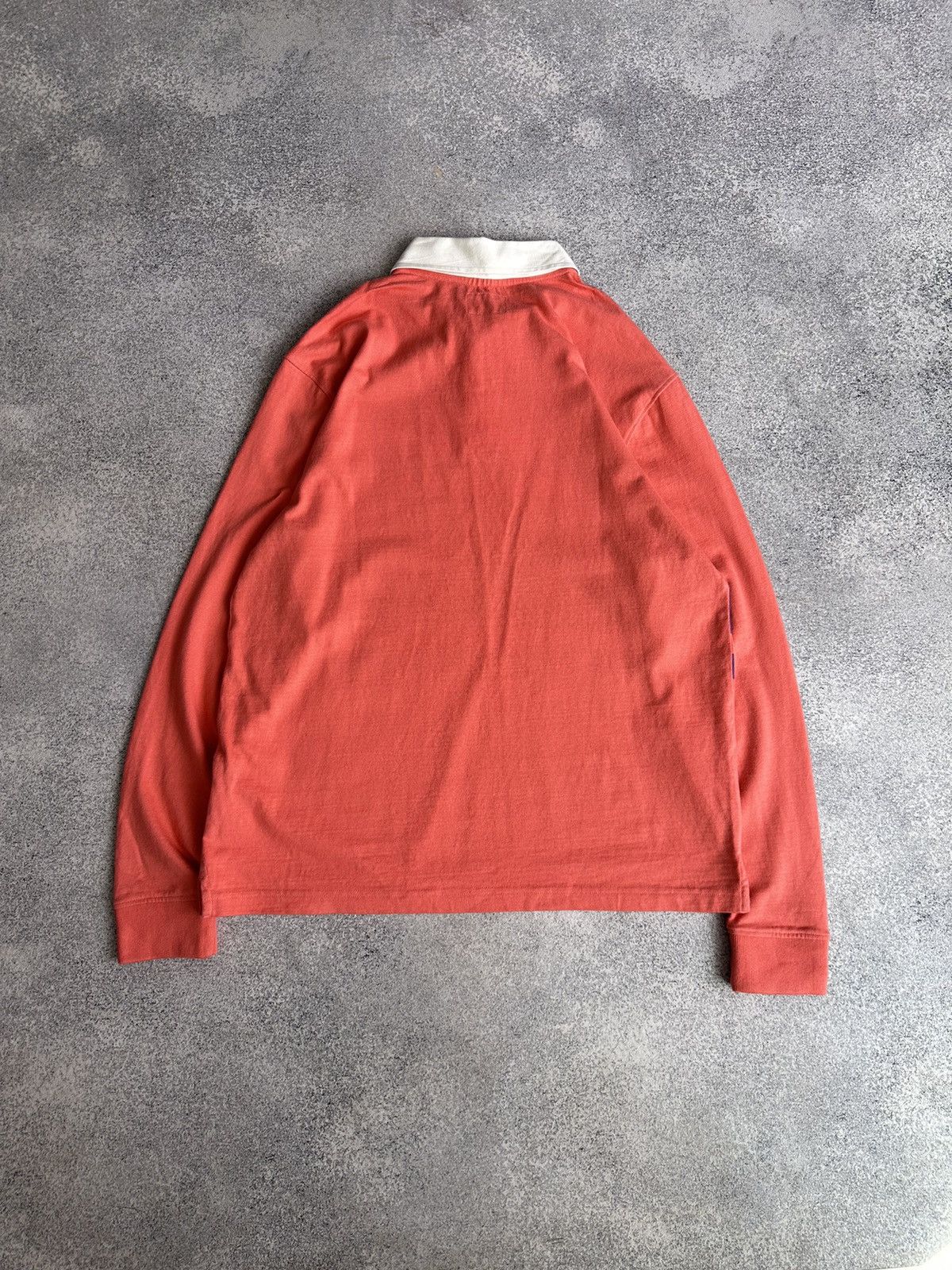 Japanese Brand × Stussy × Vintage Vintage Stussy Y2K Pink Long Sleeve Sweatshirt Size US L / EU 52-54 / 3 - 8 Thumbnail