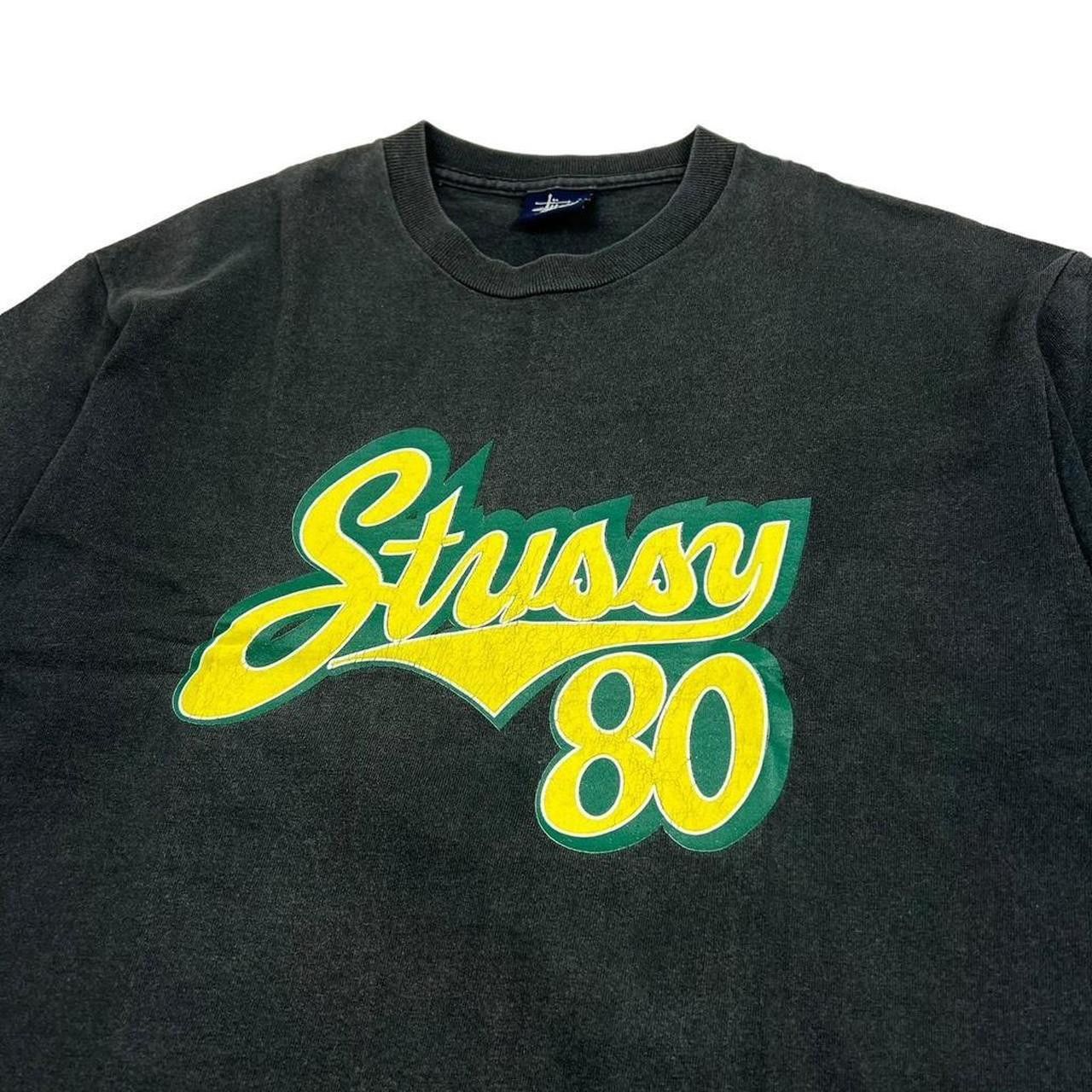 Stussy Vintage 2000s Stussy 80 T-Shirt - Medium Size US M / EU 48-50 / 2 - 2 Thumbnail