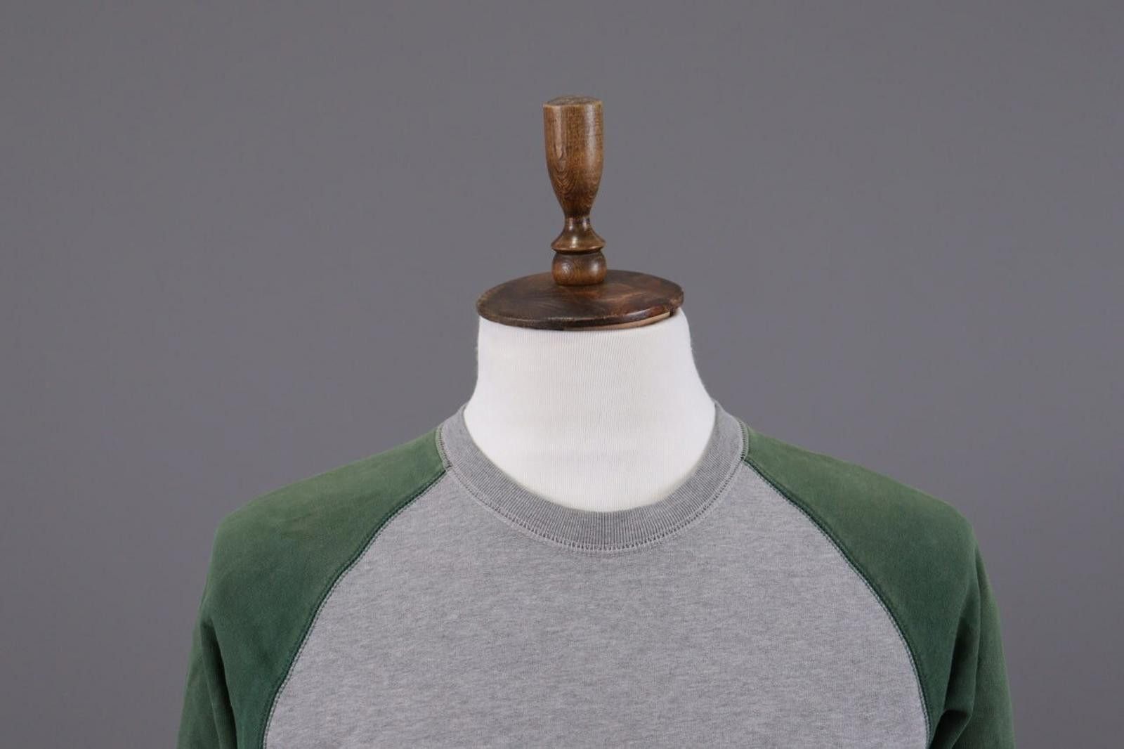 Carhartt Carhartt Holbrook BI-Color Gray/Green Sweater Size M Size US M / EU 48-50 / 2 - 3 Thumbnail