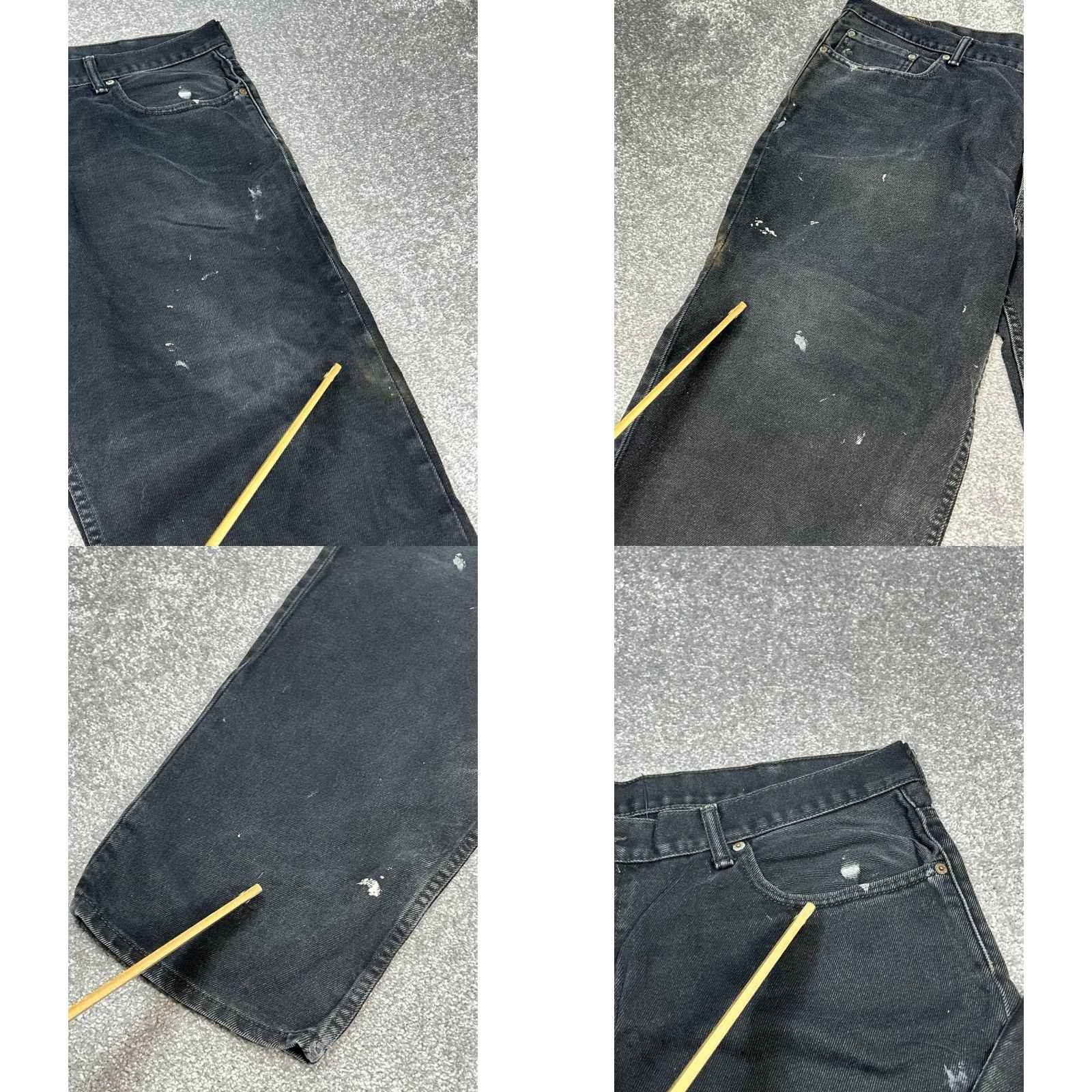 Levi's Levi's 550 Jeans Men Relaxed Straight 42 Blue Denim Cotton High Rise 40x29 Vintage: No 5-Pocket Style City Preppy Size US 42 / EU 58 - 8 Thumbnail