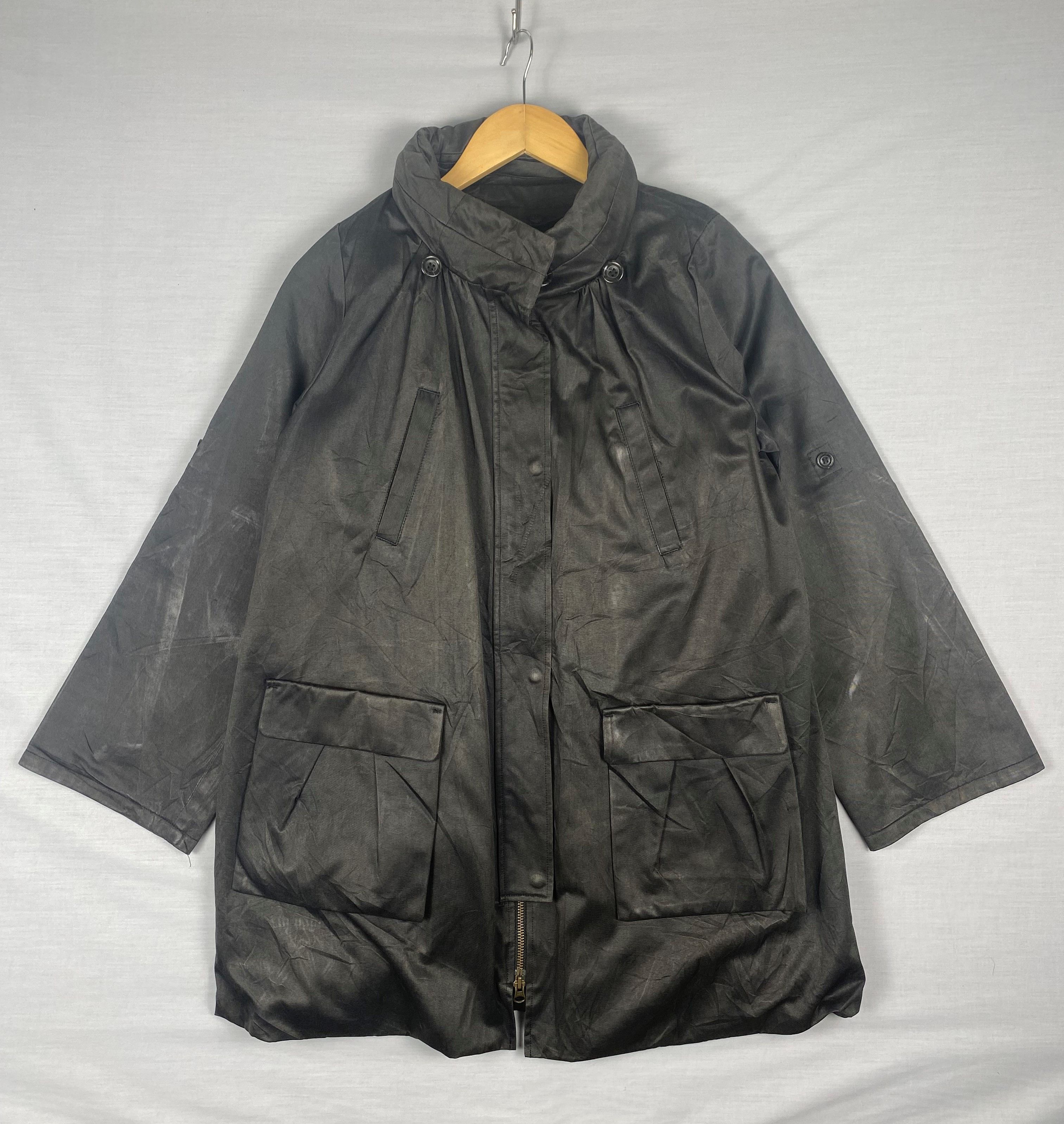 Japanese Brand Vintage Japanese Waxed Cotton Tech Jacket Size US M / EU 48-50 / 2 - 1 Thumbnail