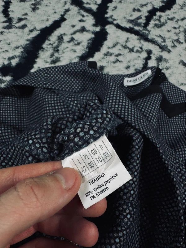 Other Deni Cler blouse black set 38 wool Size XS / US 0-2 / IT 36-38 - 5 Thumbnail
