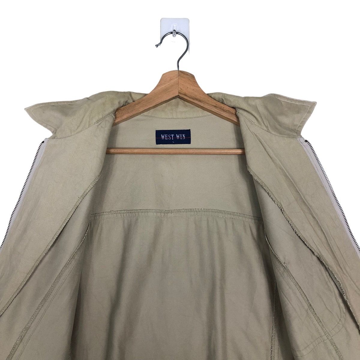 Japanese Brand 🔥Issey Miyake Style Design West Win Chore Jacket Workers Size US L / EU 52-54 / 3 - 11 Thumbnail