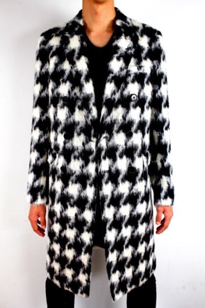 Saint Laurent Paris Saint laurent 14FW camel hair houndstooth double coat sz50 Size US M / EU 48-50 / 2 - 2 Thumbnail