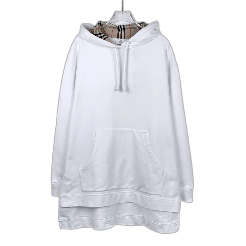 Burberry White hotsell Hoddie Size:M, Used