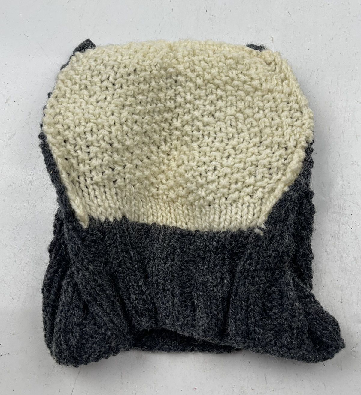 Japanese Brand rare design custom made knitted hat tc47 Size ONE SIZE - 6 Thumbnail