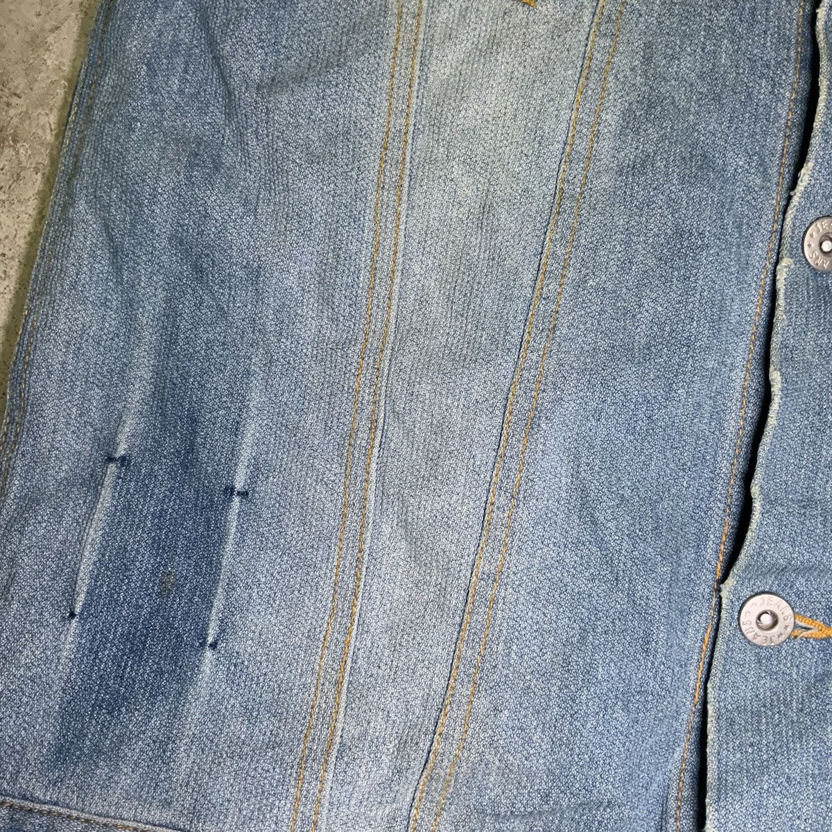 Japanese Brand × Vintage Big shark denim jacket Size US S / EU 44-46 / 1 - 6 Thumbnail