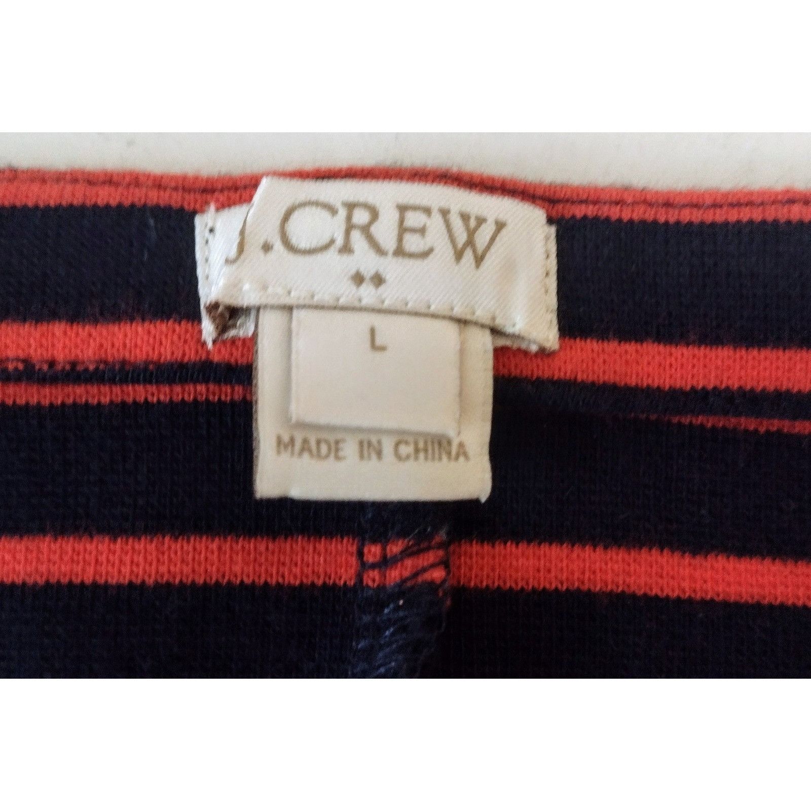 J.Crew J Crew Ponte Knit Striped Dress Size L Nautical Stretch Comf Size L / US 10 / IT 46 - 5 Thumbnail