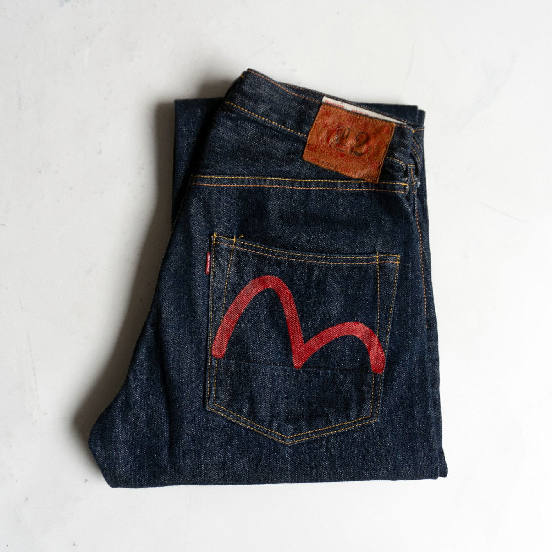 Evisu Evisu no.2 lot 2001 selvedge faded denim | Grailed