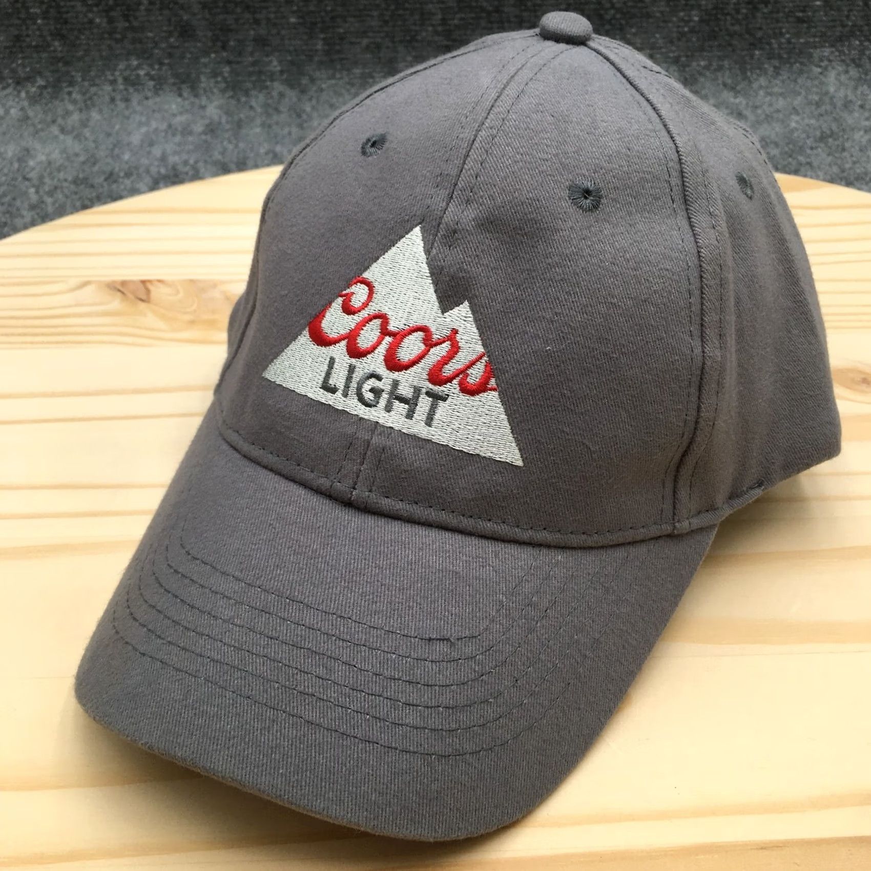 Vintage Coors Light Hat Baseball Cap Mens One Size Grey Acme Adjustable Back Casual Size ONE SIZE - 2 Thumbnail