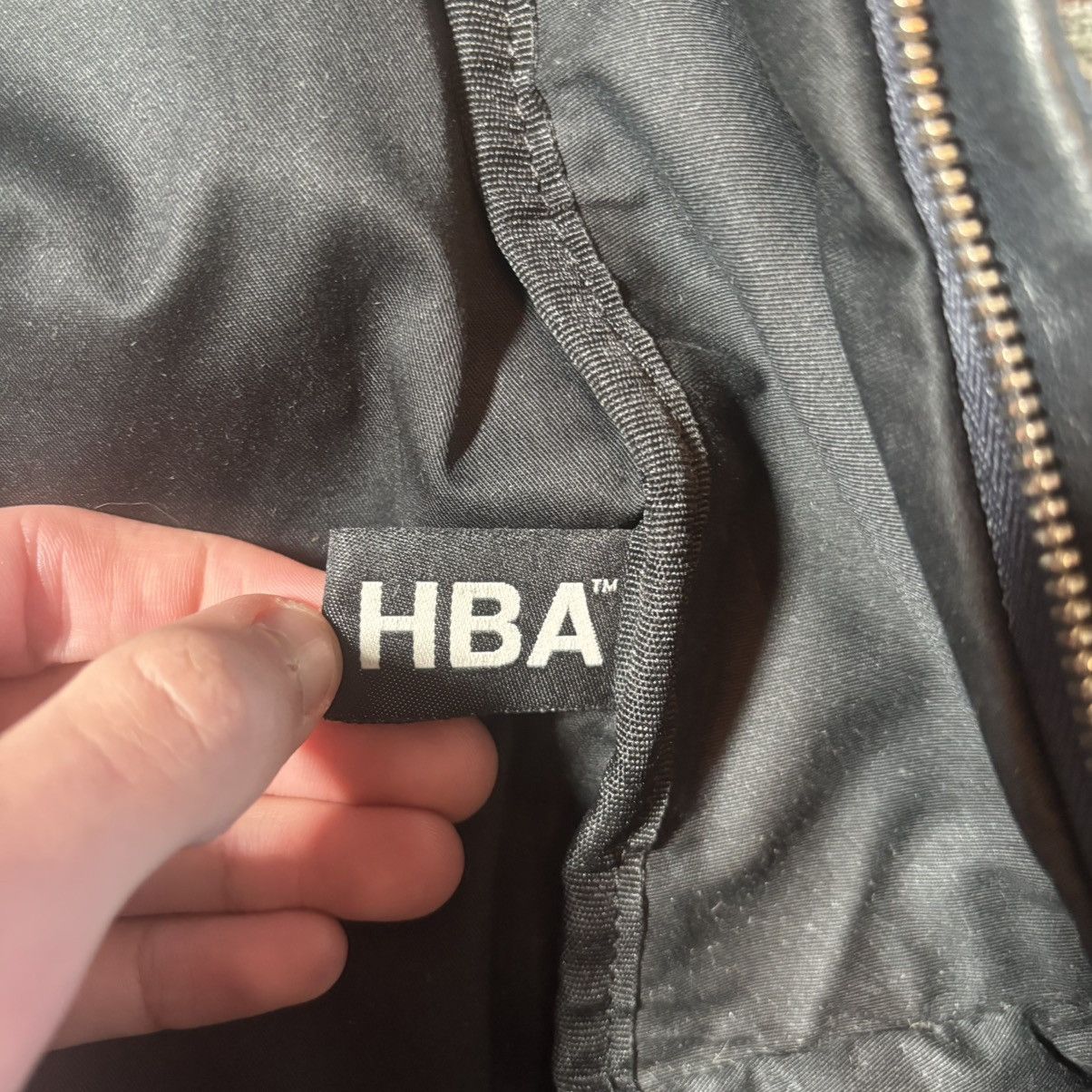 Hood By Air HBA Black Leather Messanger Bag Zippers Size ONE SIZE - 7 Thumbnail