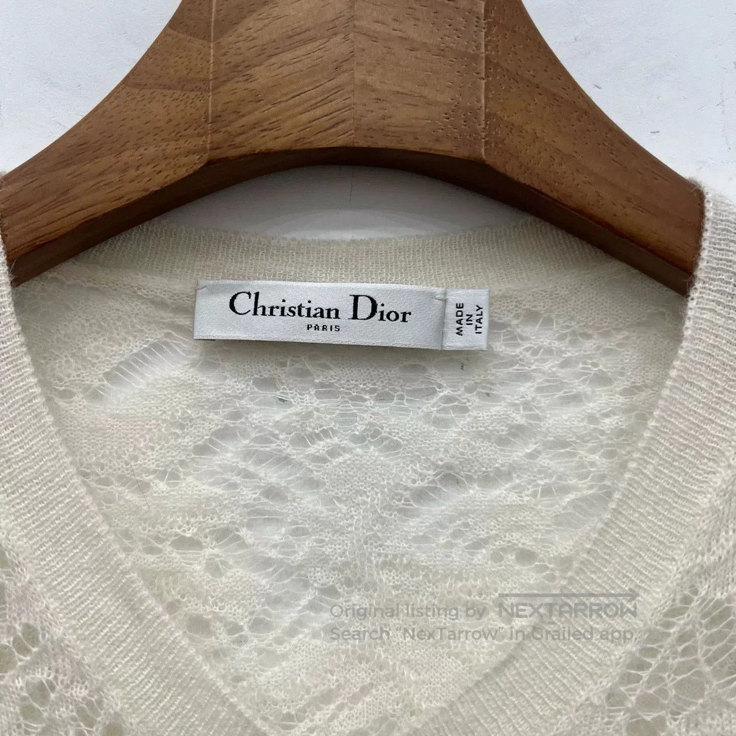 Dior Dior Beige Lace Cardigan. Size S / US 4 / IT 40 - 4 Thumbnail