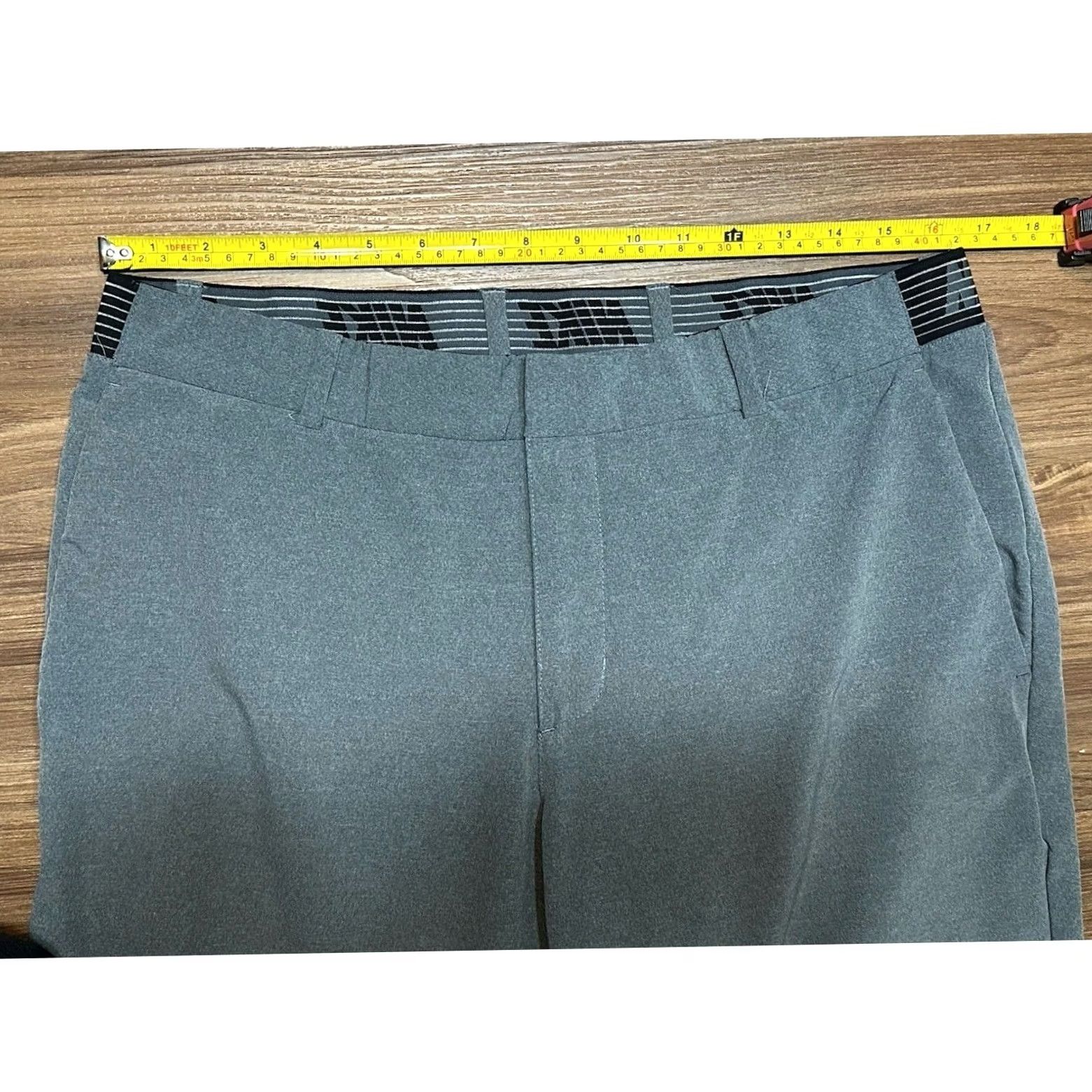 Nike Nike Dri-FIT Flex Golf Tapered Performance Grey Pants Mens 34x34 Size US 34 / EU 50 - 7 Thumbnail