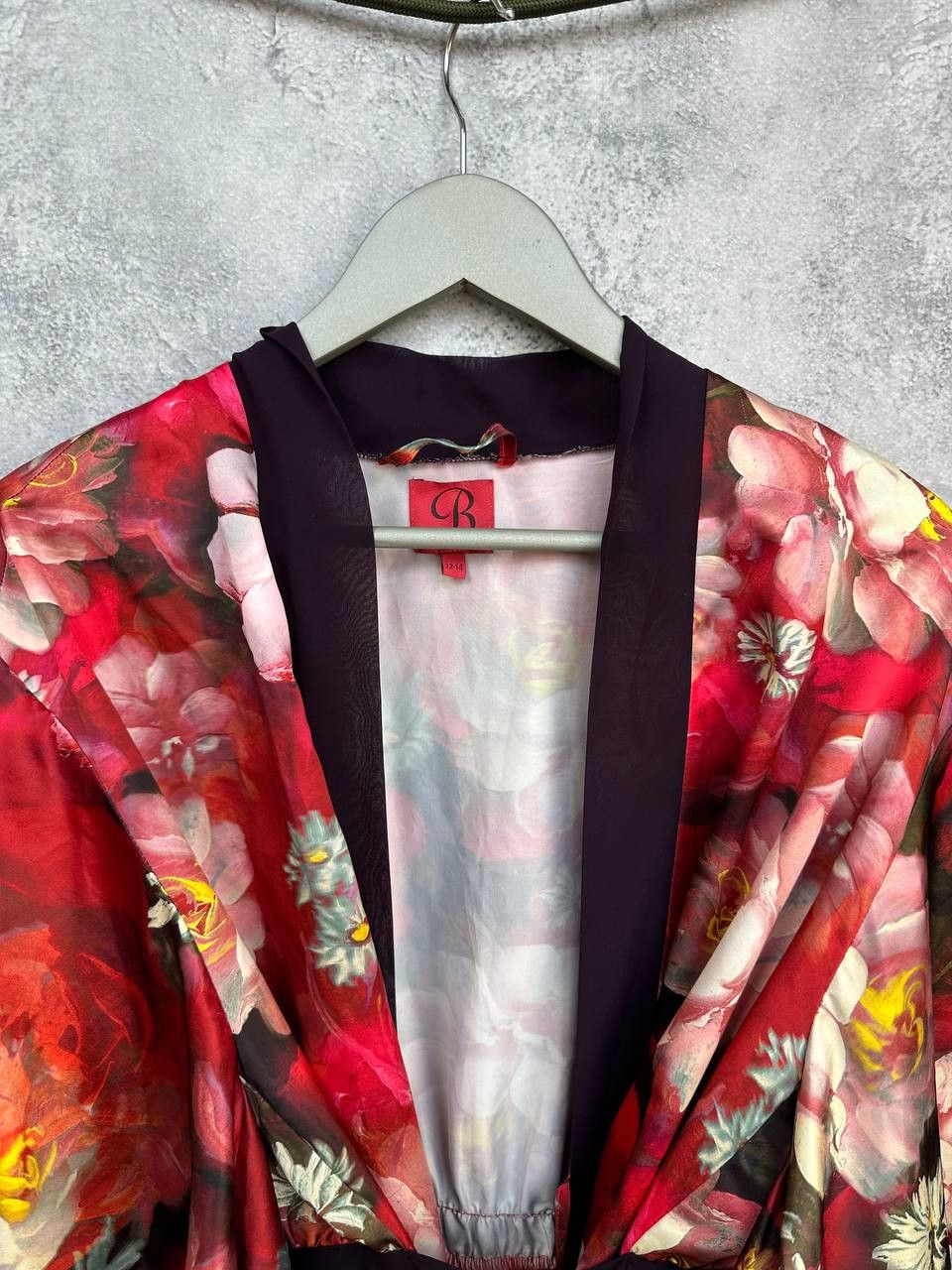 Ted Baker Ted Baker Botanical Floral Satin Kimono Robe Belted Wrap Size XL / US 12-14 / IT 48-50 - 5 Thumbnail