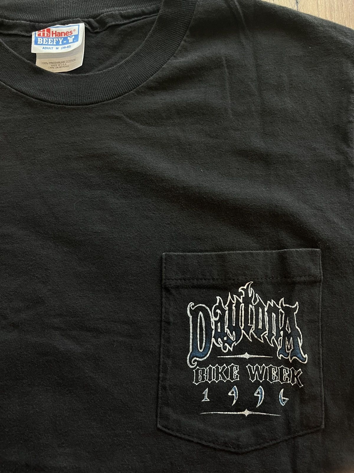 Vintage Vintage Daytona Bike Week 1996’s pocket T-shirt Size US M / EU 48-50 / 2 - 7 Thumbnail