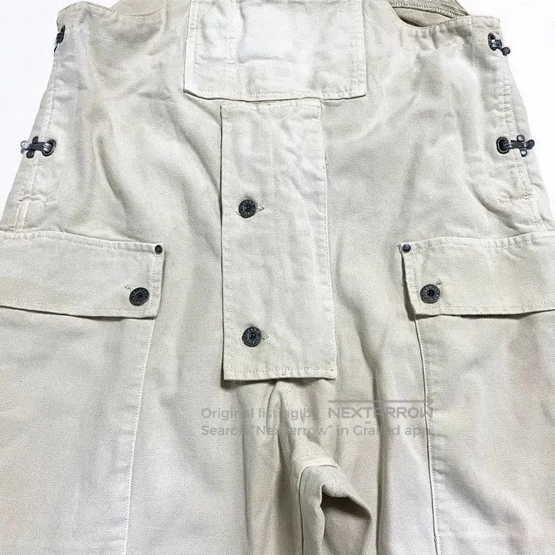 Nigel Cabourn Nigel Cabourn Canvas Overalls Beige. Size US 36 / EU 52 - 5 Thumbnail