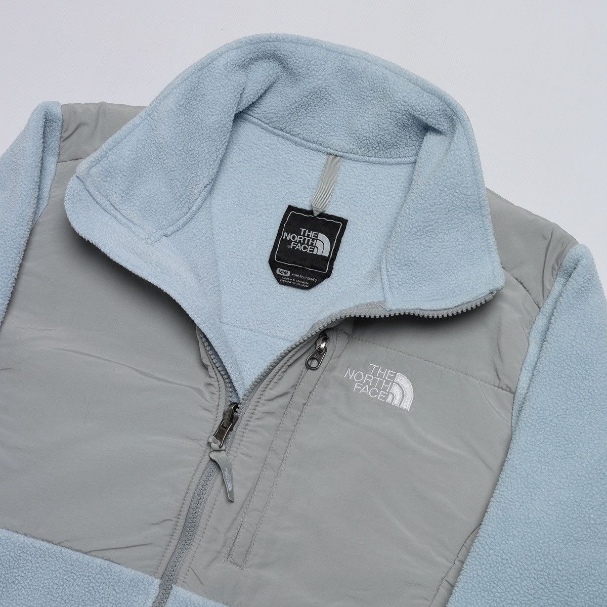 The North Face The North Face Blue Fleece Zip Nylon Jacket Size M / US 6-8 / IT 42-44 - 8 Thumbnail