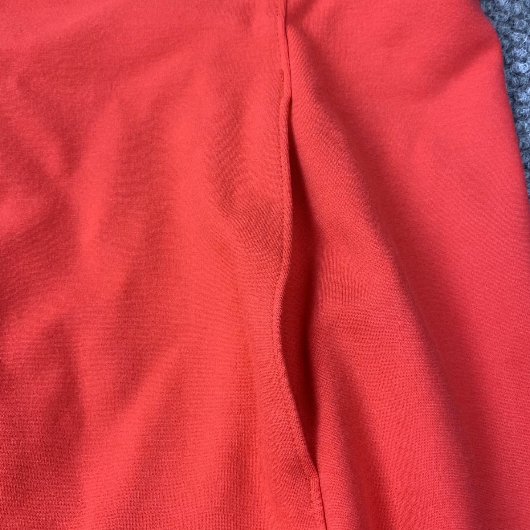 Lands' End Lands' End Dress Womens 12 Red Ponte Knit Sheath Sleeveless Scoop Neck Pockets Size XL / US 12-14 / IT 48-50 - 3 Thumbnail