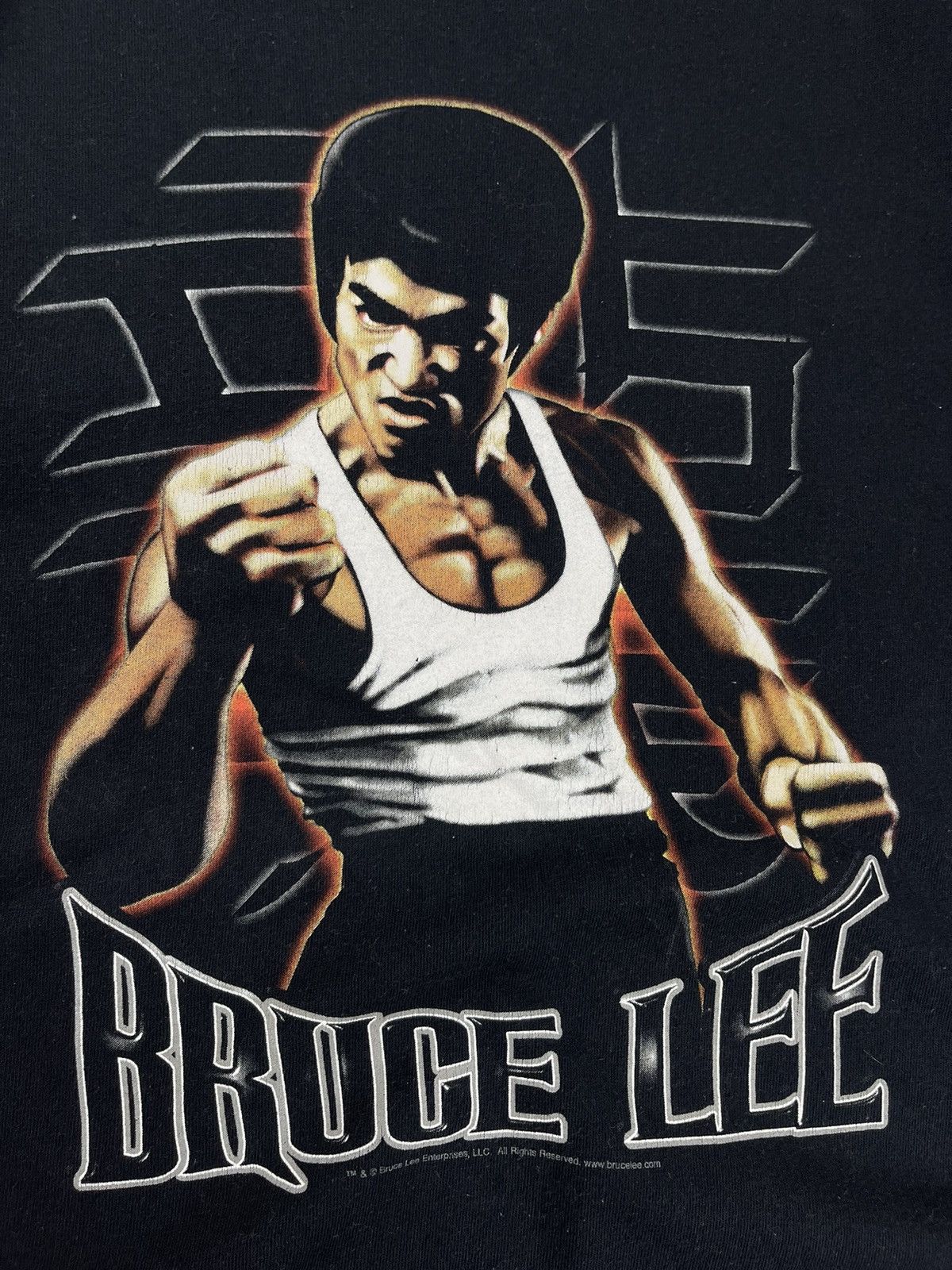 Vintage Vintage Bruce Lee Kung Fu Master Logo T-Shirt Size L Size US L / EU 52-54 / 3 - 5 Thumbnail
