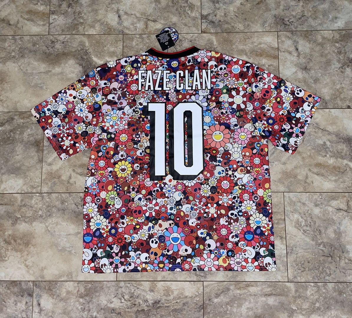 FaZe × Takashi Murakami Faze Clan X Takashi Murakami Jersey Exclusive 3XL XXXL US XL Size US XXL / EU 58 / 5 - 2 Thumbnail
