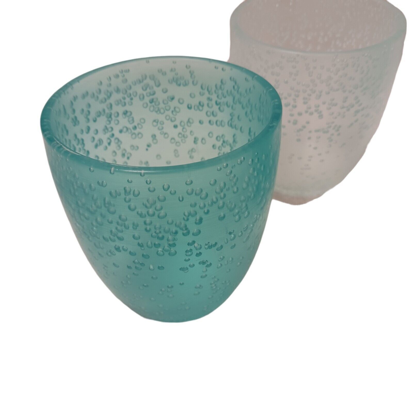 Other 4 Frosted Turquoise Drinking Tumbler BUBBLES Non-Breakable Size ONE SIZE - 6 Thumbnail