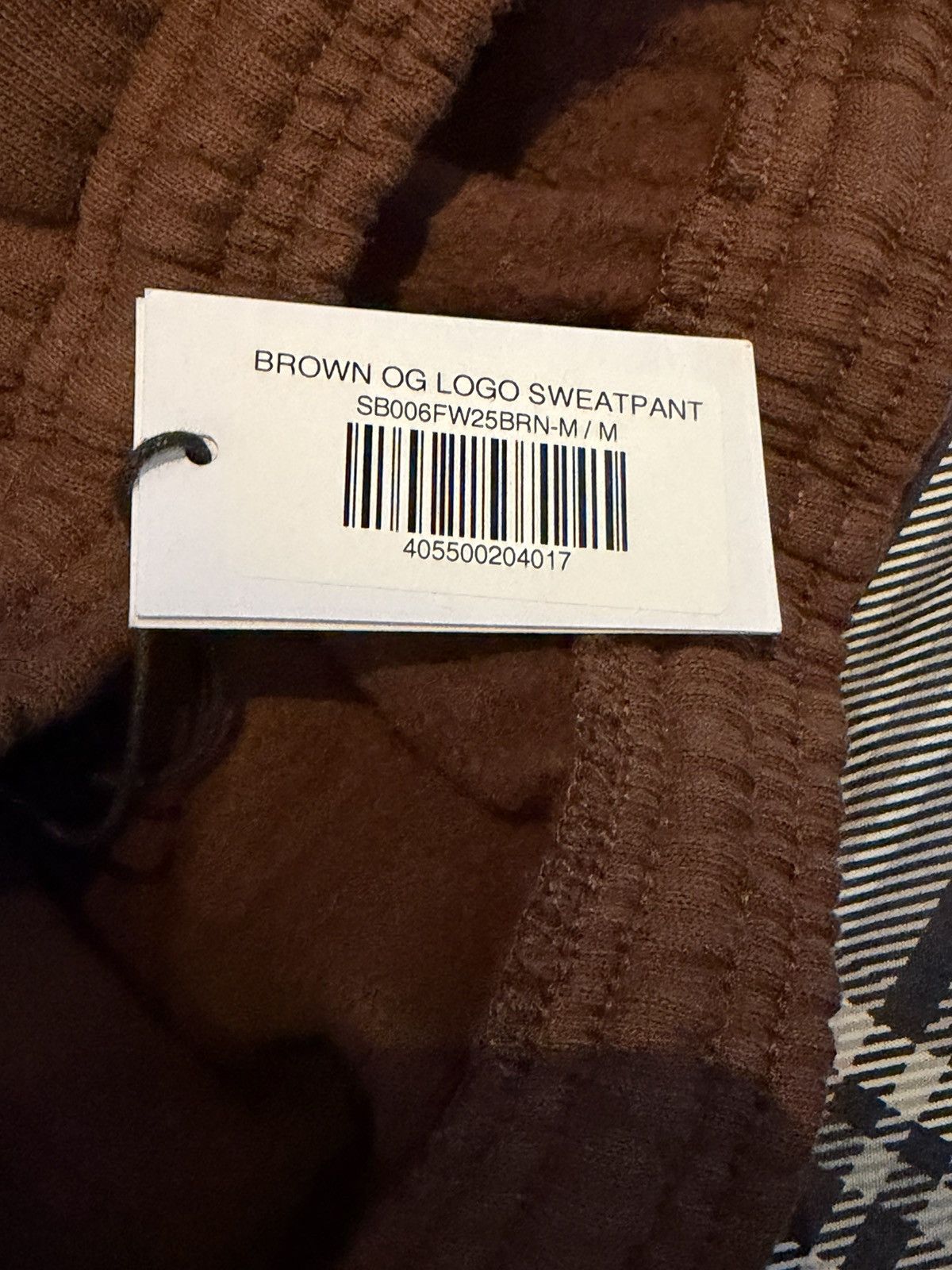 Sp5der Brown Rhinestone Sp5der Sweatpants Size US 32 / EU 48 - 9 Thumbnail