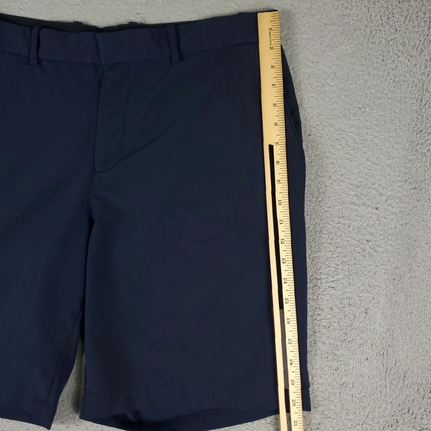 Nike VINTAGE Nike Shorts Mens Size 38 Flat Front Chino Navy Blue Casual Sportwear Size US 38 / EU 54 - 6 Thumbnail
