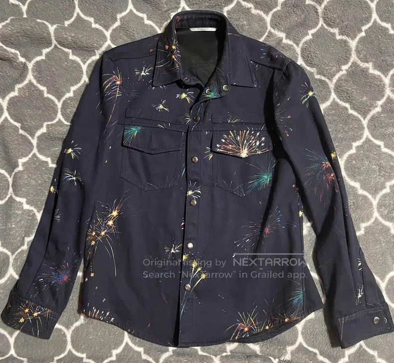 Valentino Valentino Classic fireworks printed jacket Size US M / EU 48-50 / 2 - 1 Thumbnail