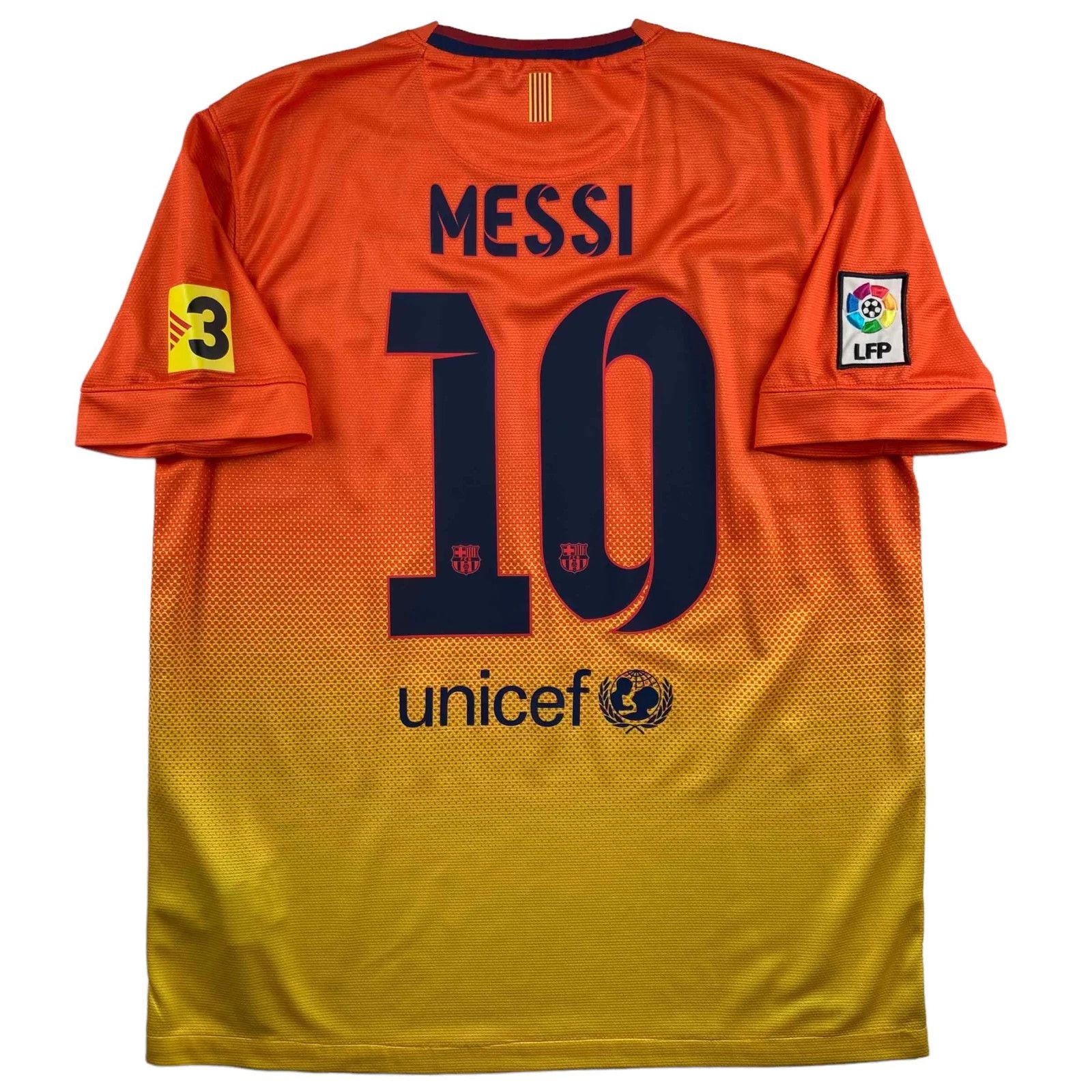 Nike FC Barcelona 2012-13 Nike Away Lionel Messi Soccer Jersey L | Grailed