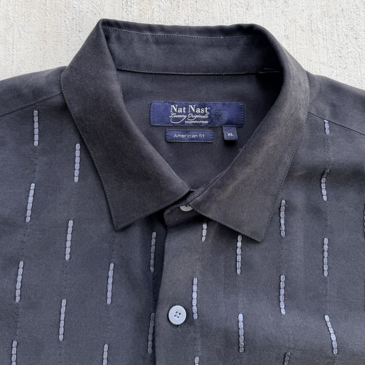 Nat Nast Nat Nast Luxury Originals Silk Bowler Shirt Men Size XL Size US XL / EU 56 / 4 - 4 Thumbnail