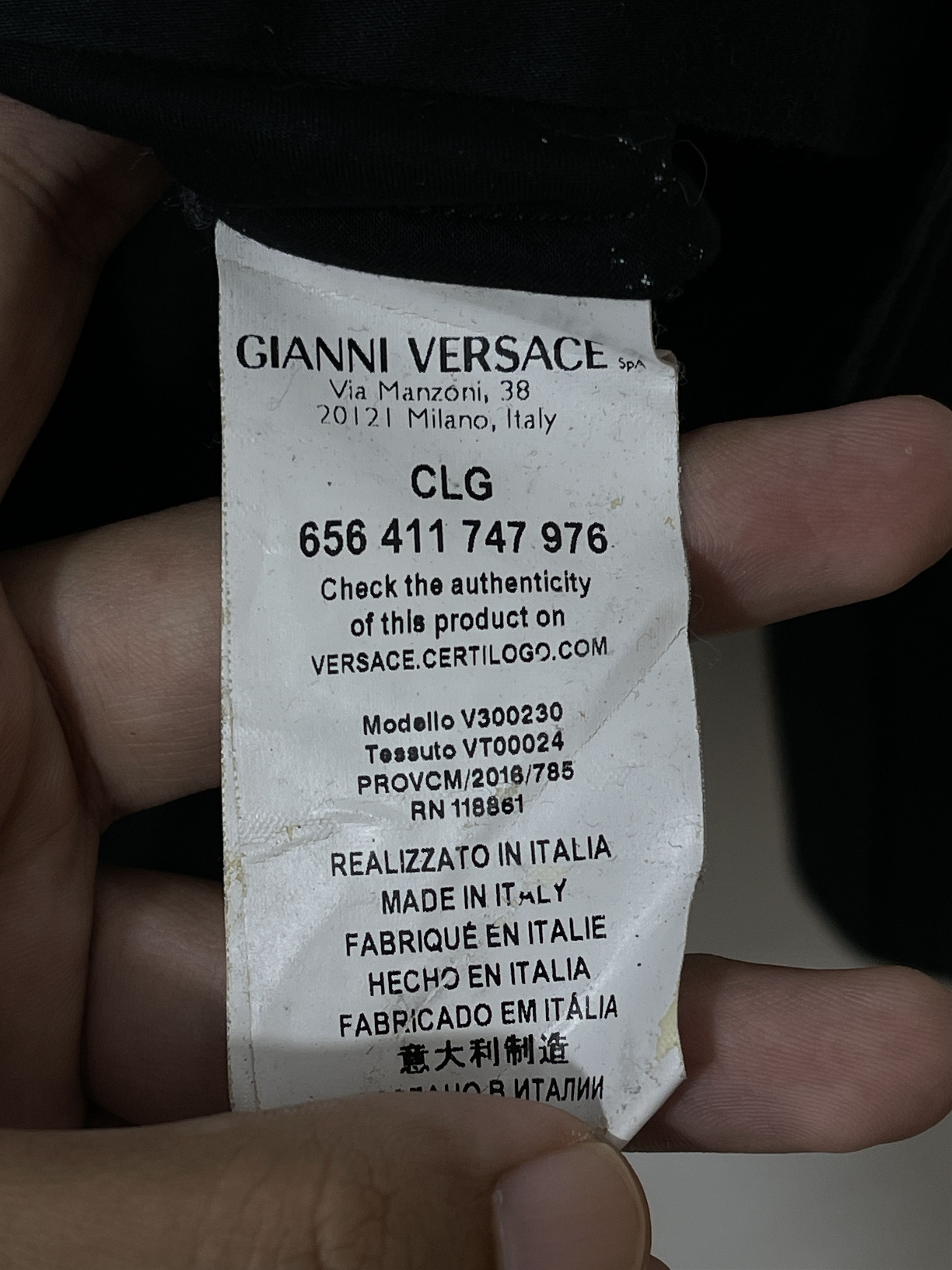 Versace Vintage Versace Collection "Trend" Button Up Shirts Size US S / EU 44-46 / 1 - 7 Thumbnail