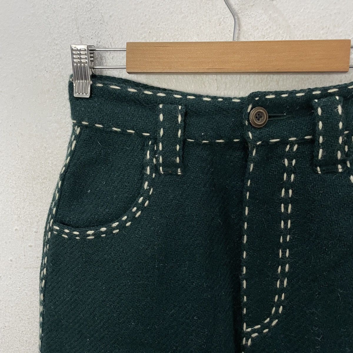 Issey Miyake Vintage Issey Miyake IS Mini Skirt Size 26" / US 2 / IT 38 - 3 Thumbnail