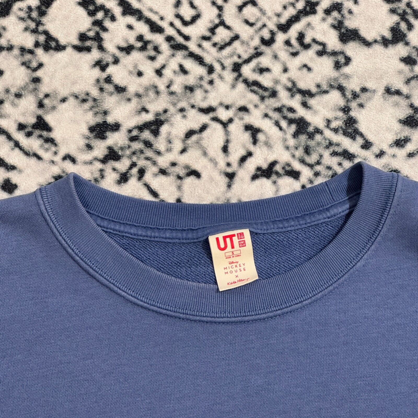 Uniqlo × Vintage Uniqlo x Mickey Mouse x Keith Blue Cotton Crewneck Size S Size US S / EU 44-46 / 1 - 10 Thumbnail
