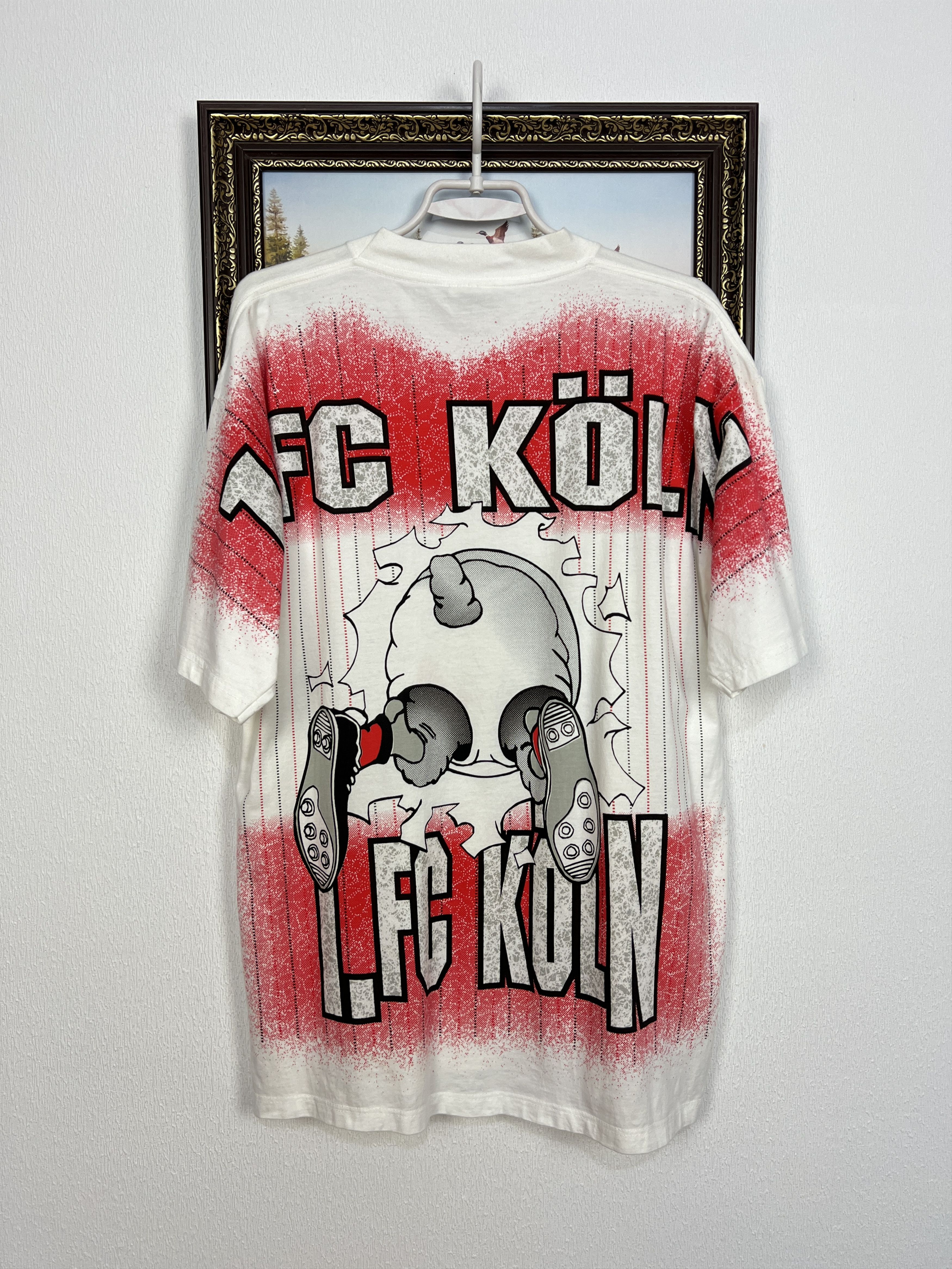 Nutmeg FC Koln Football Shirt Over Print Soccer Jersey Trikot Size US L / EU 52-54 / 3 - 8 Thumbnail