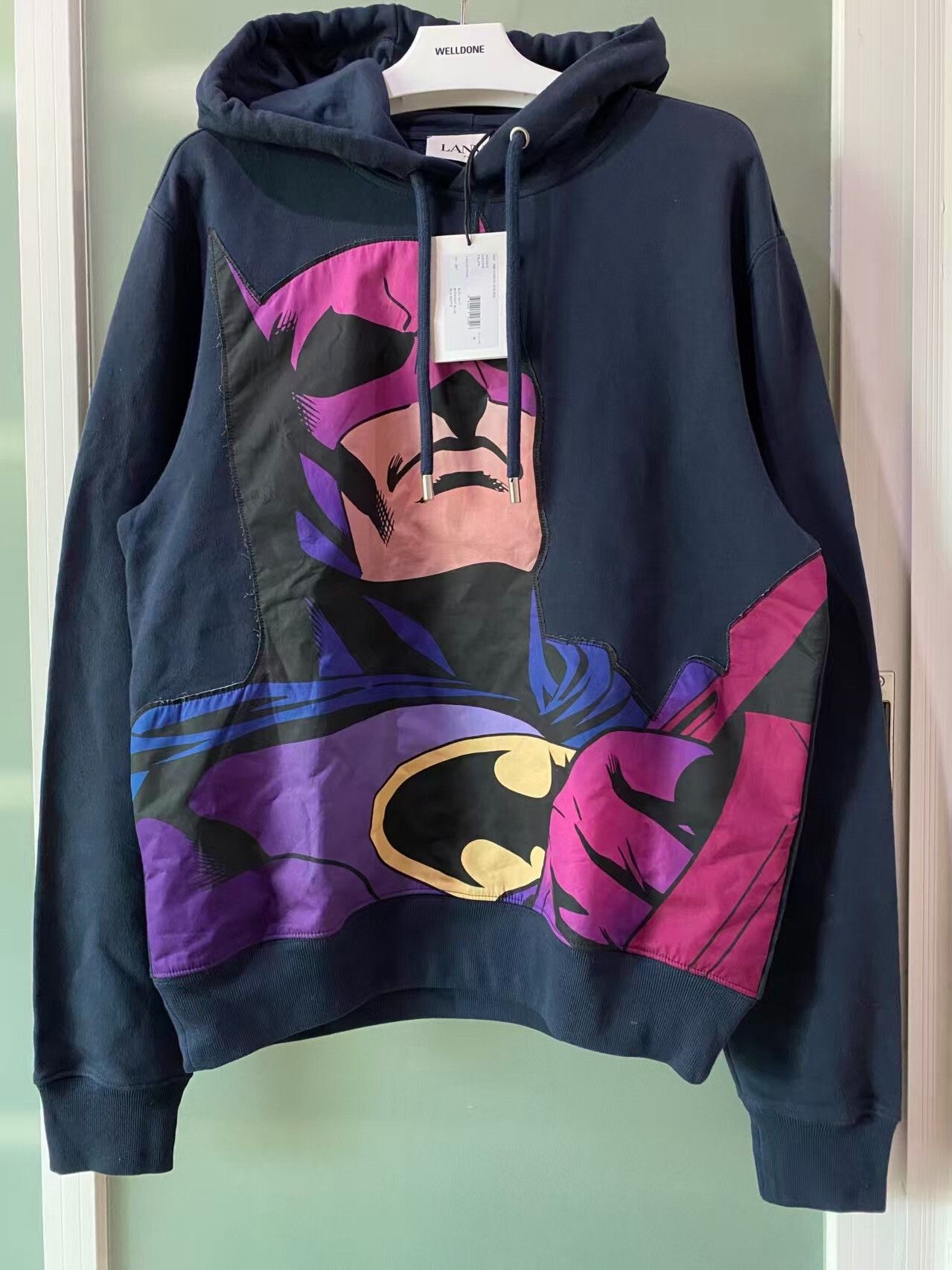 Lanvin Lanvin Graphic Hoodie with Hood and Tags Size US M / EU 48-50 / 2 - 1 Thumbnail