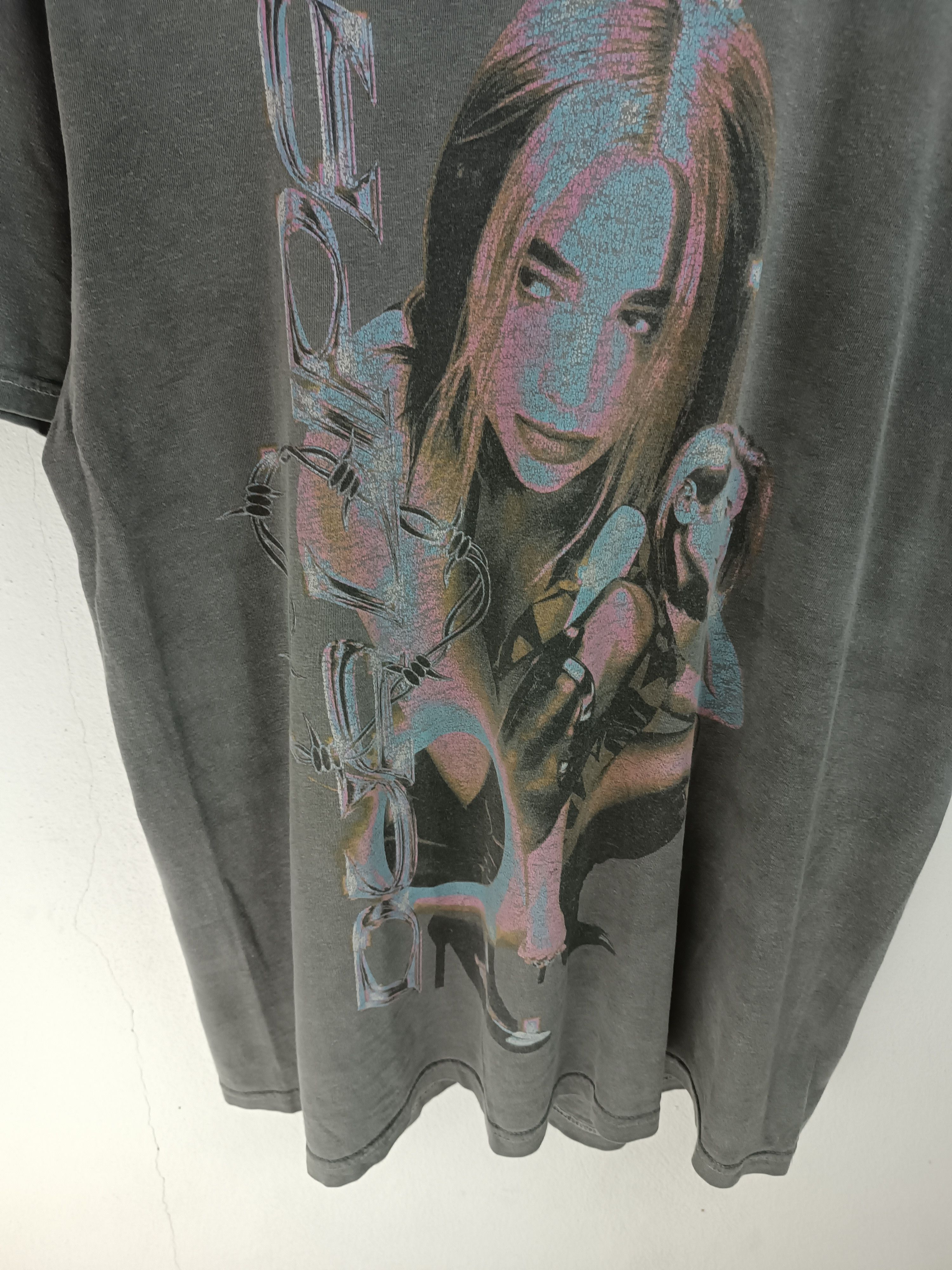 Rap Tees VINTAGE DUA LIPA AU/NZ TOUR TEE FADED sza swift gaga bebe Size US L / EU 52-54 / 3 - 6 Thumbnail