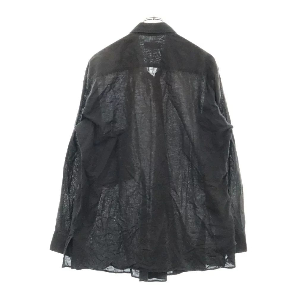 Yohji Yamamoto Yohji Yamamoto POUR HOMME 21SS long sleeve linen shirt Size US L / EU 52-54 / 3 - 2 Thumbnail
