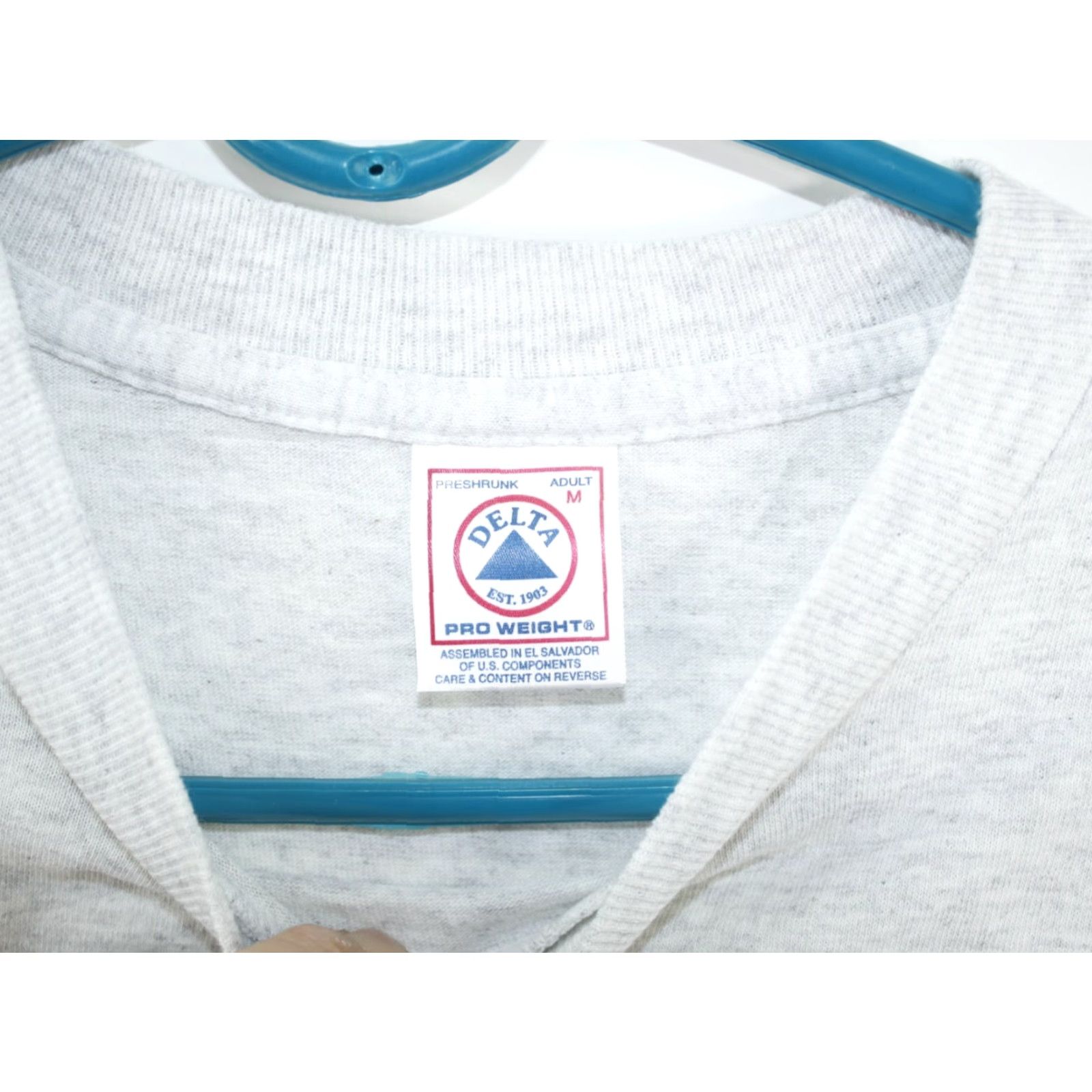 Vintage Delta Pro Weight Mens VTG Wildwood New Jersey Single White Stitch T-Shirt Size M Size US XL / EU 56 / 4 - 7 Thumbnail