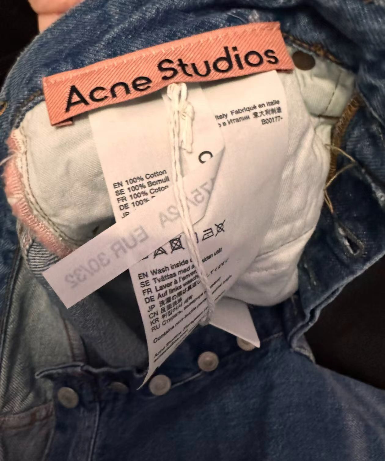Acne Studios acne studios mid blue trash jeans 2412-Nextarrow Size US 30 / EU 46 - 4 Thumbnail