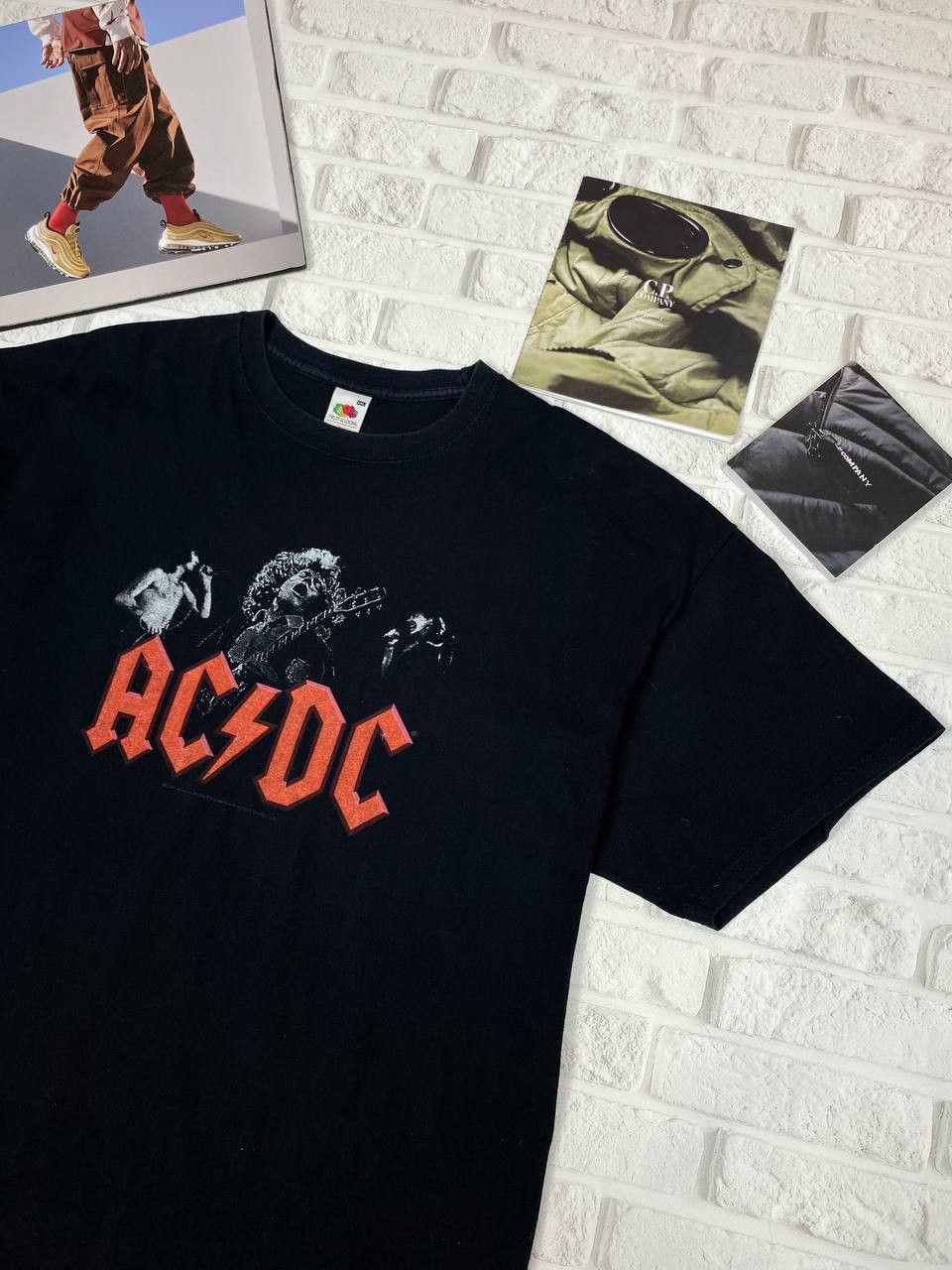 AC/DC Vintage 2008 AC/DC Band T-Shirt Black Size XXL Size US XXL / EU 58 / 5 - 1 Thumbnail