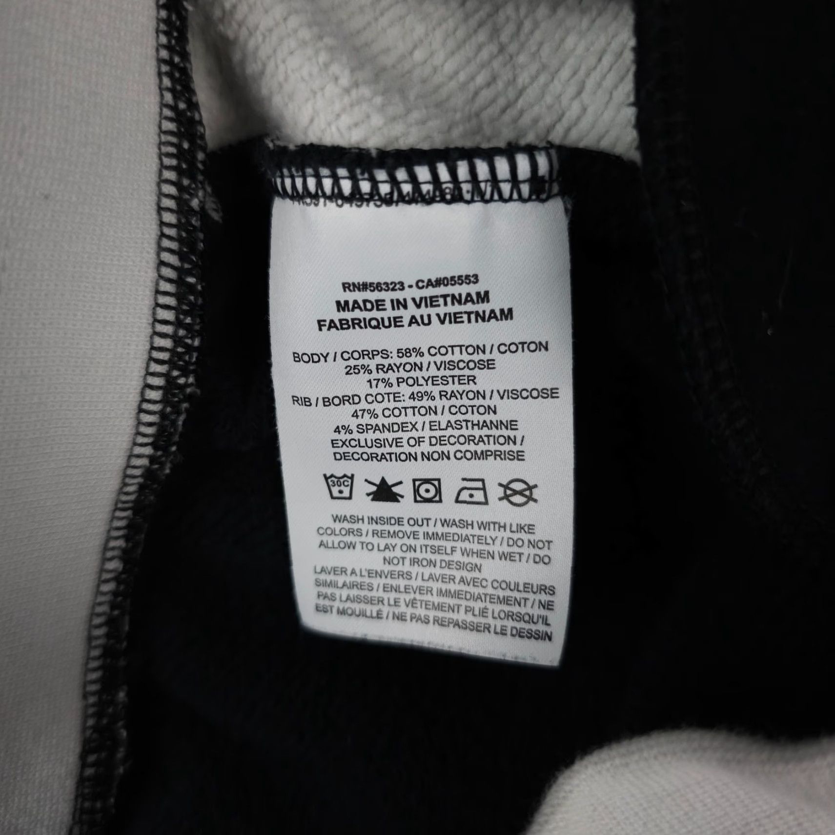 Nike Nike Air Pants Womens Medium Black White Gray Colorblock Jogger Tapered Ankle Sportswear Size 32" / US 10 / IT 46 - 4 Thumbnail