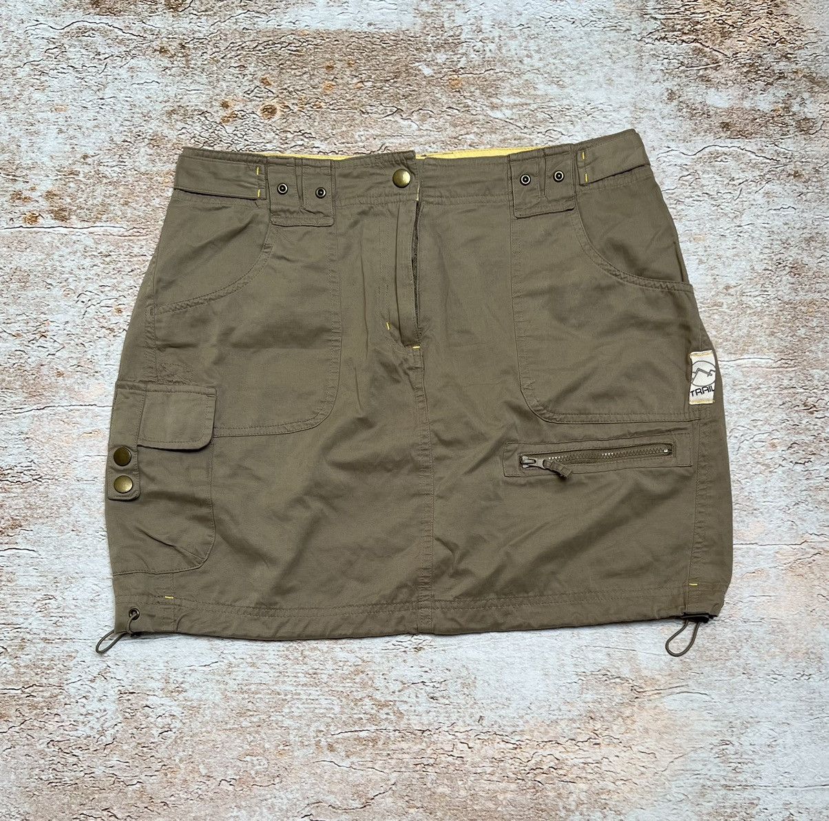 Japanese Brand × Seditionaries Vintage Japanese adjustable cargo mini skirt Size 28" / US 6 / IT 42 - 1 Thumbnail