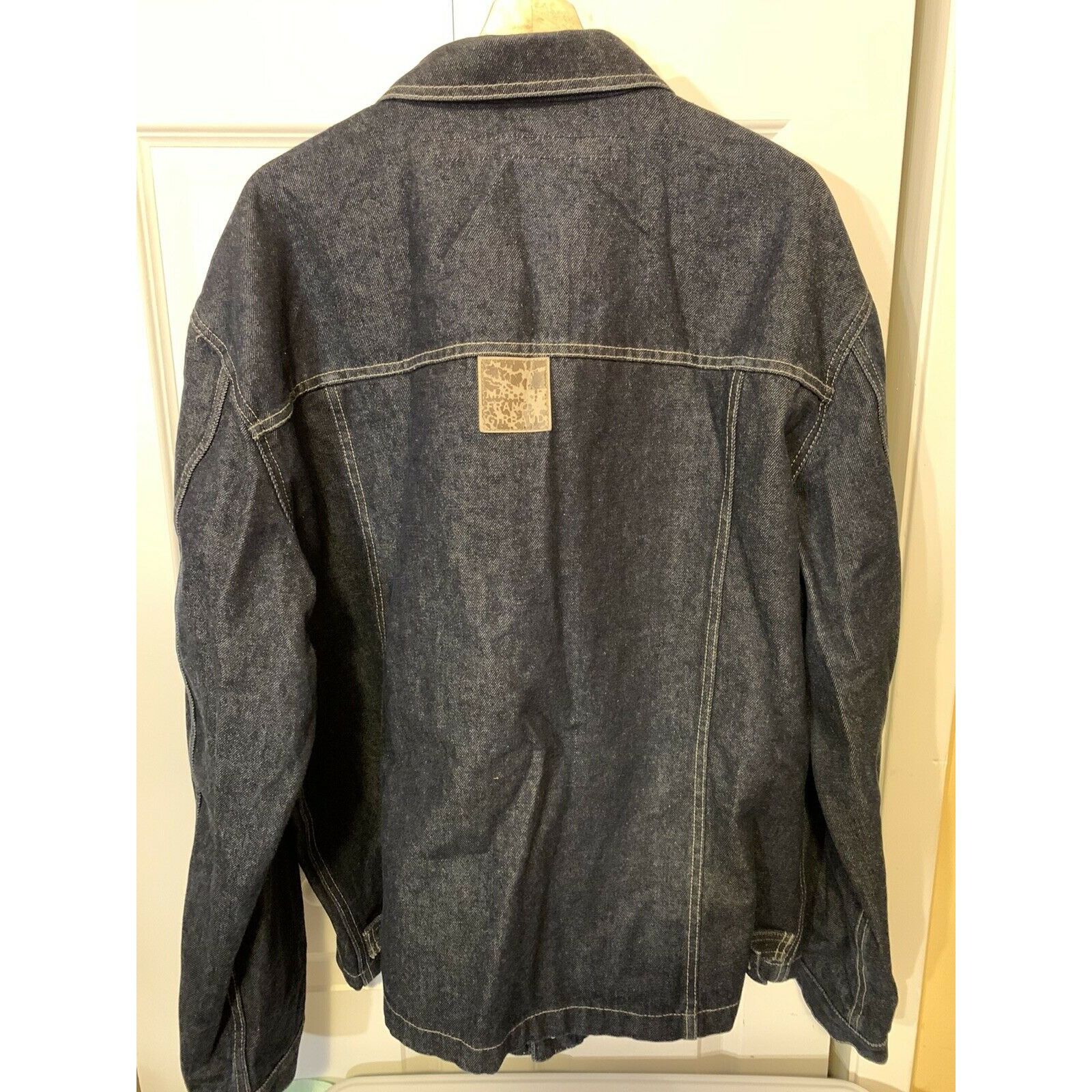 Marithe + Francois Girbaud Vtg Marithe Francois Girbaud Blue Denim Trucker Jean Jacket Size US XXL / EU 58 / 5 - 10 Thumbnail