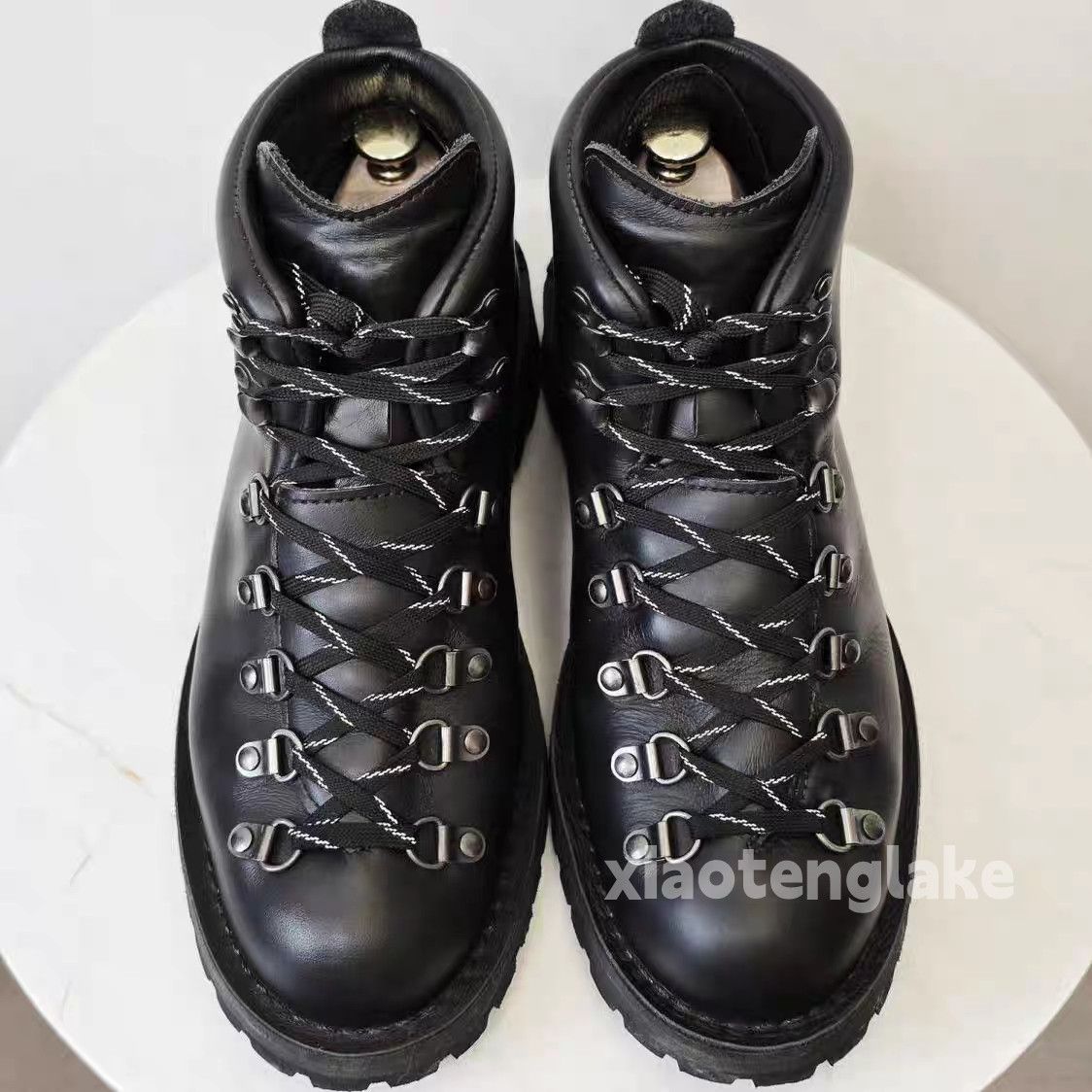 Vintage Unisex outdoor utility hiking mountain high boots shoes Size US 9 / EU 42 - 2 Thumbnail