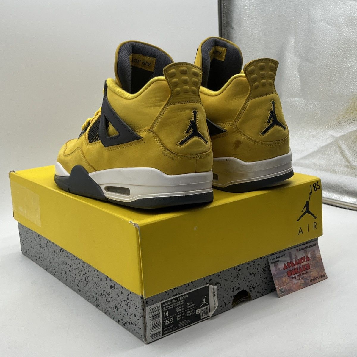 Jordan Brand Air Jordan 4 lightning Size US 14 / EU 47 - 4 Thumbnail