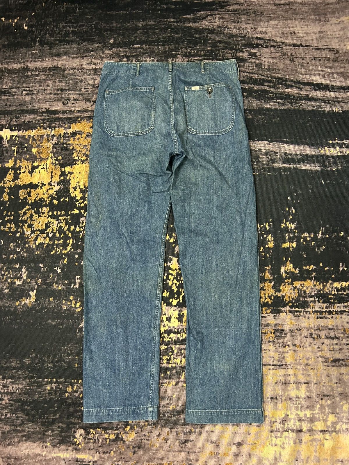 Indigo Vintage IDG Indigo Japan Washed Jeans Size US 32 / EU 48 - 2 Thumbnail