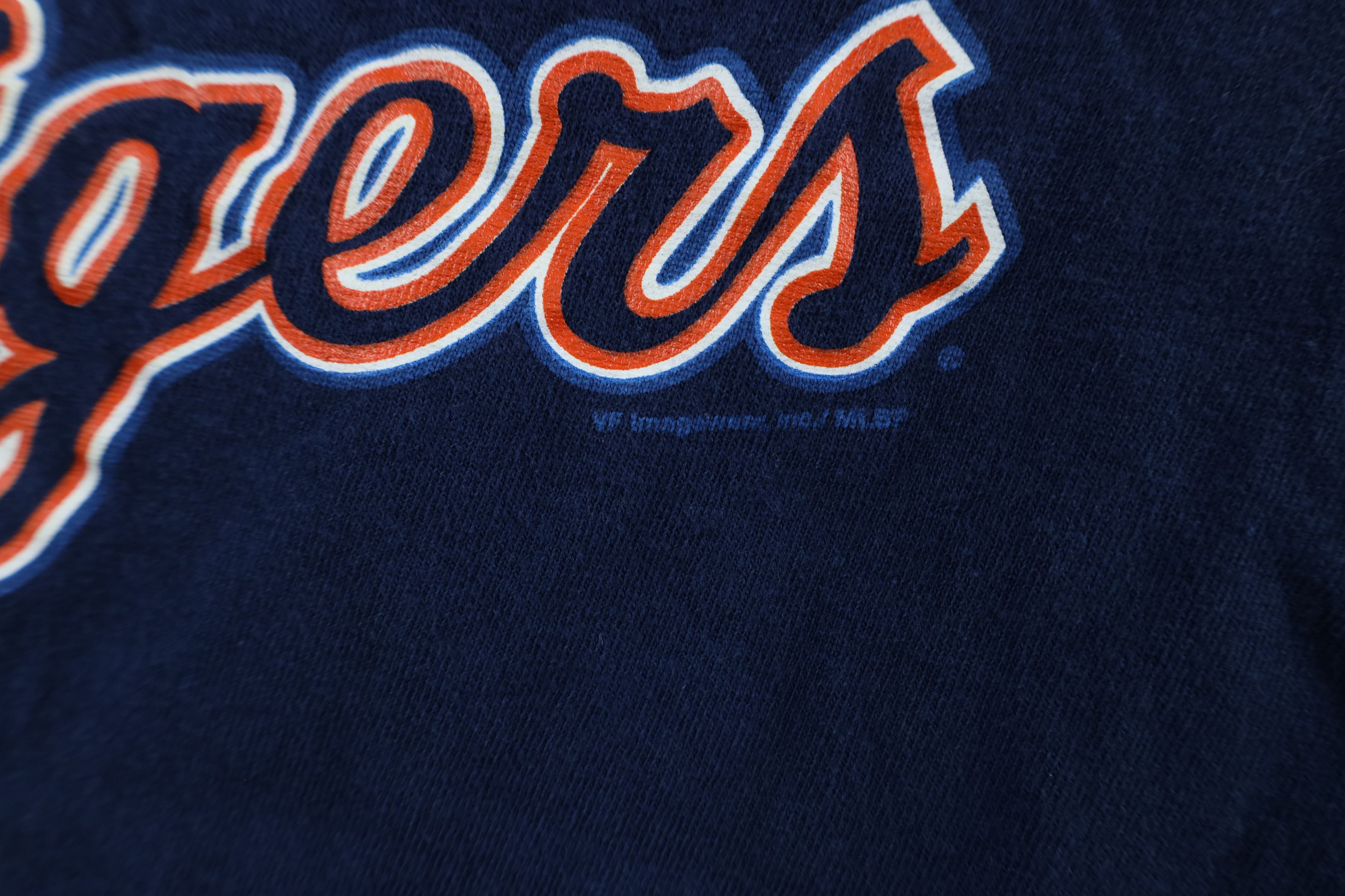Vintage Vintage Detroit Tigers Baseball Long Sleeve T-Shirt Blue Size US XL / EU 56 / 4 - 6 Thumbnail