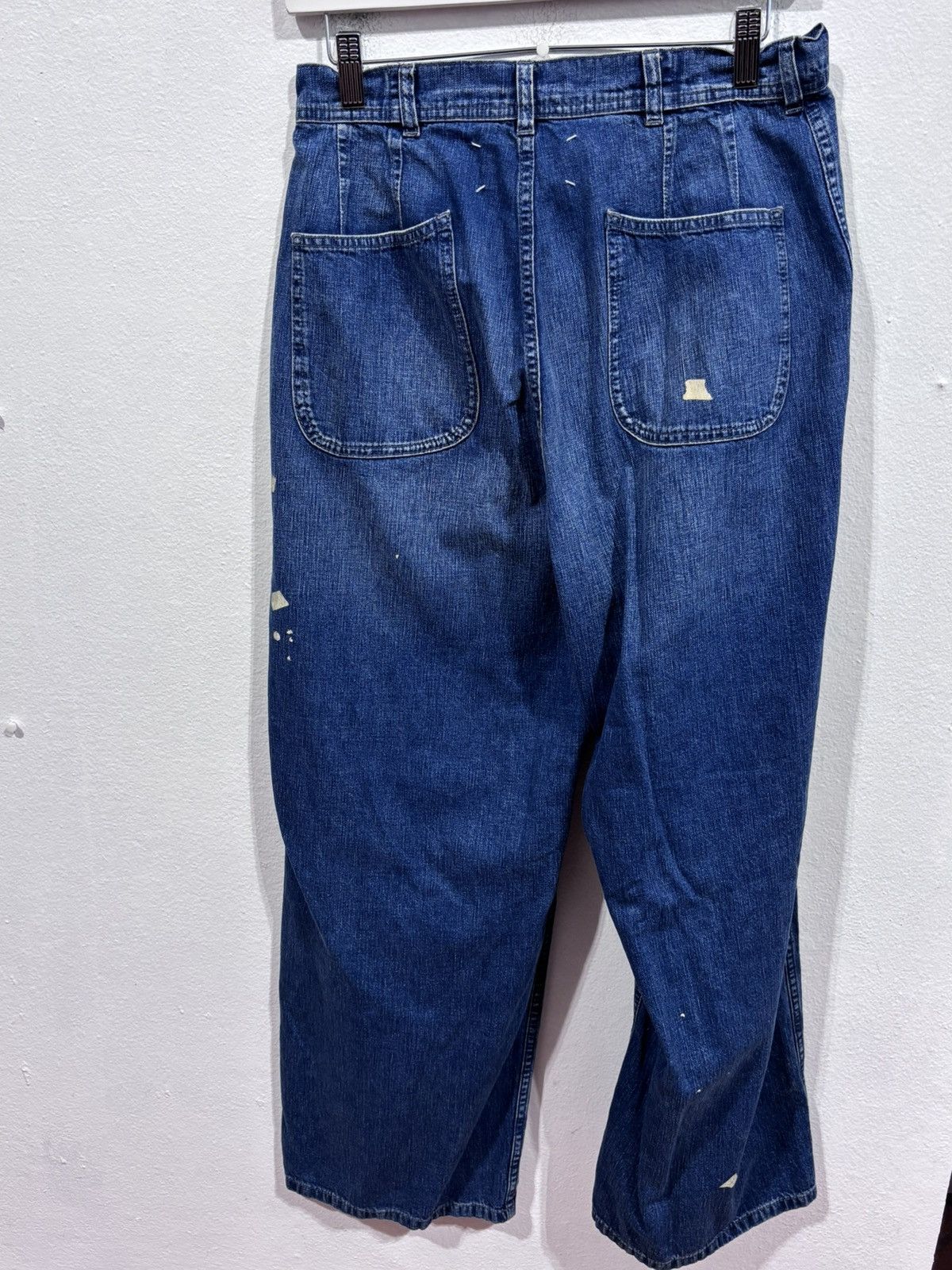 Maison Margiela Maison Margiela Paint Splatter Wide-Leg Jeans Size US 30 / EU 46 - 6 Thumbnail